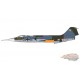 (Preorder) Lockheed F-104G Starfighter / Luftwaffe JG 74 Molders, 24+68, Germany 1970s / Hobby Master 1:72 HA1078