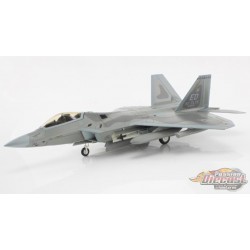 (Preorder) Lockheed F-22A Raptor / USAF 411th FLTS, 06-0132, Edwards AFB, CA, 2022, w/Stealthy Pods / Hobby Master 1:72 HA2829