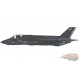 Lockheed F-35C Lightning II / USN VX-9 Vampires, Point Mugu, CA, 2022, "Black Chrome" / Hobby Master 1:72 HA6212