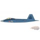 (Preorder) Lockheed F-22J Raptor / JASDF 3rd Hikotai, no. 37-8322, Japan, Fantasy Aircraft / Hobby Master 1:72 HA2830