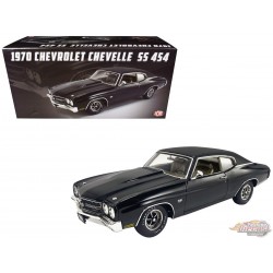 1970 Chevrolet Chevelle SS 454 (Noir) production estimée 454 pièces - ACME - 1/18 - A1805527