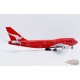 Qantas Boeing 747-400 / VH-OEJ / "All Red" / JC Wings 1/200 - XX20376