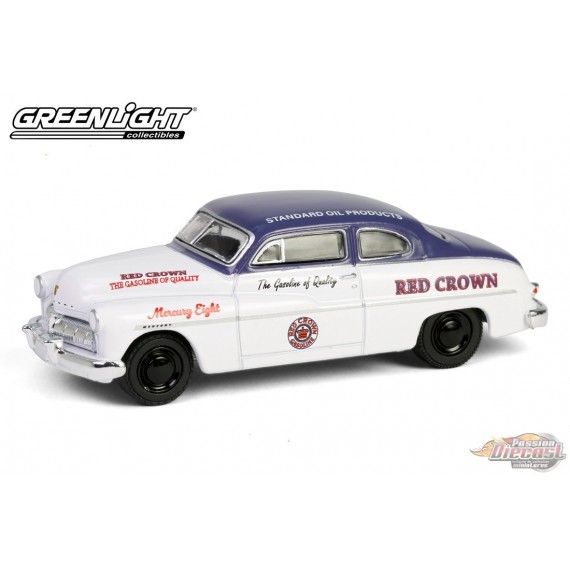 Red Crown - 1949 Mercury Eight Coupe - Running on Empty Series 17 - 1/64 Greenlight - 41170 B