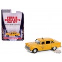 Yellow Cab - 1980 Checker Taxicab - Ferris Buellers Day Off (1986) - Hollywood Series 42 - 1/64 Greenlight - 62030 C