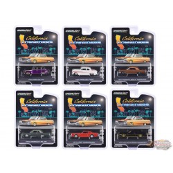 California Lowriders Series 6 - Assortiment - 1/64 Greenlight - 63070 - Passion Diecast