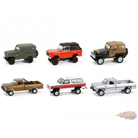 All-terrain Series 16 - Assortiment - 1/64 Greenlight - 35290 - Passion Diecast