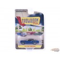 (Web Only) Ford Thunderbird 1974 en bleu Starfire - Showroom Floor Series 6 - 1/64 Greenlight - 68060 C