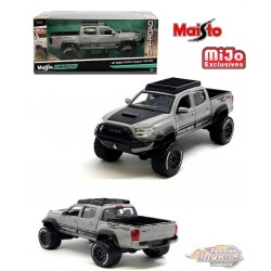 Toyota Tacoma TRD Off Road Toyo Tires - Cement Grey - Maisto Design - Mijo Exclusives - Maisto - 1/24 - 32458 WH