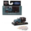 1956 Ford F-100 Stake Bed Truck - Auto-Thentics Release 95 - M2 Machine - 1:64 - 32500-95 F