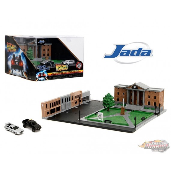 Back to the Future Hill Valley Courthouse - Diorama Hollywood Rides Nano - Jada - 1/87 - 34804