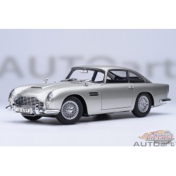 Aston Martin DB5 Goldfinger (argent) - Autoart 1/18 - 70296 - Passion Diecast 