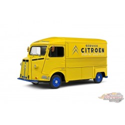 Citroën Type HY Citroën Service - Jaune Service AC323 - 1969 - Solido - 1/18 - S1804820 - Passion Diecast 