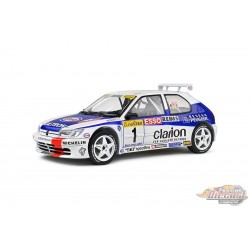 Peugeot 306 Maxi - Rallye Monte Carlo - 1996 - No.1 F.Delecour/M.Sauvage - Solido - 1/18 - S1808305 - Passion Diecast 