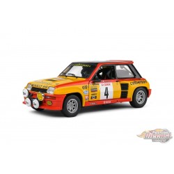 Renault 5 turbo - Tour de Corse - 1980 - No.4 Ragnotti/Andrie - Solido - 1/18 - S1801314 - Passion Diecast 