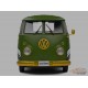Volkswagen T1 Van Kool Combi trailer 1950 Vert - Solido - 1/18 - S1810901 - Passion Diecast 