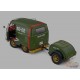 Volkswagen T1 Van Kool Combi trailer 1950 Vert - Solido - 1/18 - S1810901 - Passion Diecast 