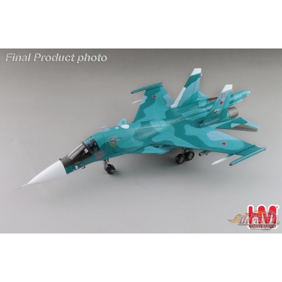 Sukhoi Su-34 Fullback / Russian Air Force, Red 23, Ukraine, March 2023 /  Hobby Master 1:72 HA6309 Passion Diecast