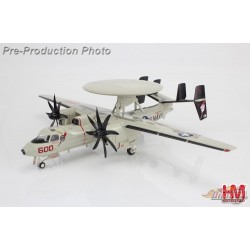 (Preorder) Grumman E-2C Hawkeye / USN VAW-124 Bear Aces, AJ600, USS Theodore Roosevelt, 2009 / Hobby Master 1:72 HA4822