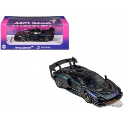 McLaren Senna GTR - Purple Chameleon Metallic - "Hong Kong Toy Car Salon 2024" - CM Model - 1:64 - CM64-SENNAGTR-02