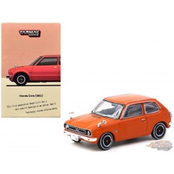 Honda Civic (SB1) - Orange - J-Collection - Tarmac Works - 1/64 - JC64-TL006-OR