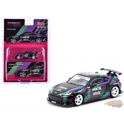 HKS Toyota GR86 - Black - Tarmac Works - 1/64 - T64G-038-BK Passion Diecast