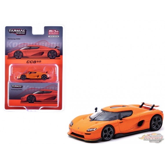 Koenigsegg CC850 - Orange - Tarmac Works - 1/64 - T64G-TL051-OR Passion Diecast