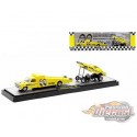 1974 Dodge ramp truck & 1971 Challenger Funny Car - Mooneyes - M2 1/64 - 36000-78 B