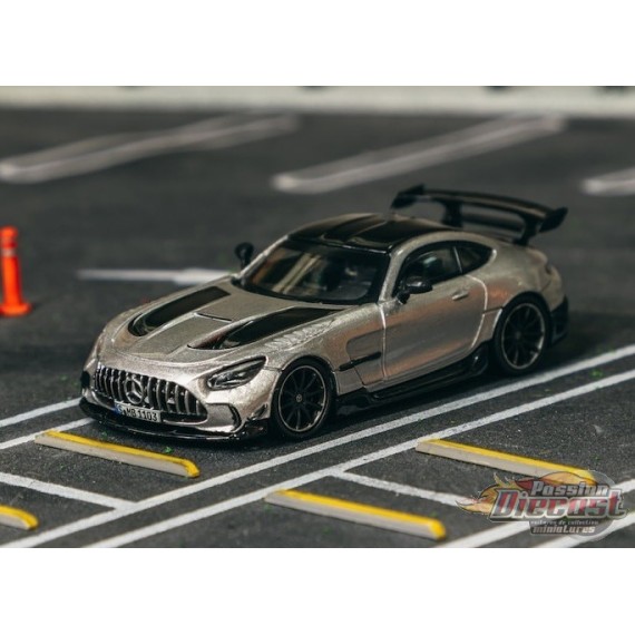 Mercedes-Benz AMG GT Black Series - Silver - Tarmac Works - 1/64 - T64G-042-SL Passion Diecast
