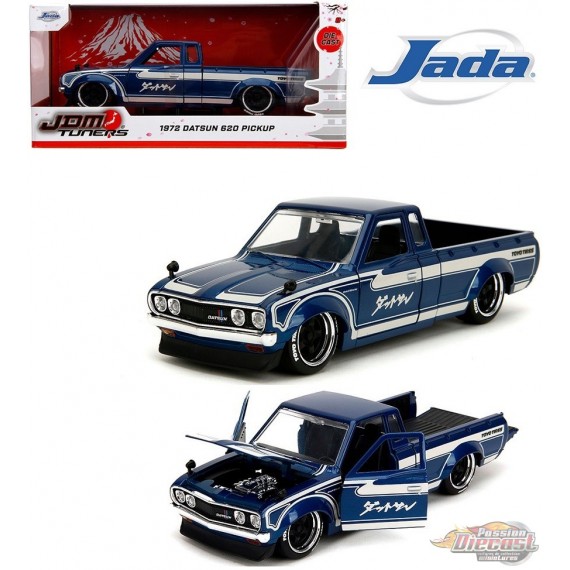 1972 Datsun 620 Pickup Truck - Bleu - JDM Tuners - Jada - 1/24 - 35953