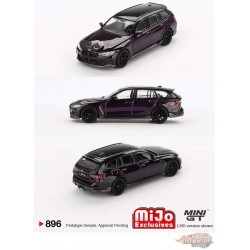 BMW M3 M Performance Touring Daytona Violet - Mini GT - 1:64 - MGT00896 Passion Diecast