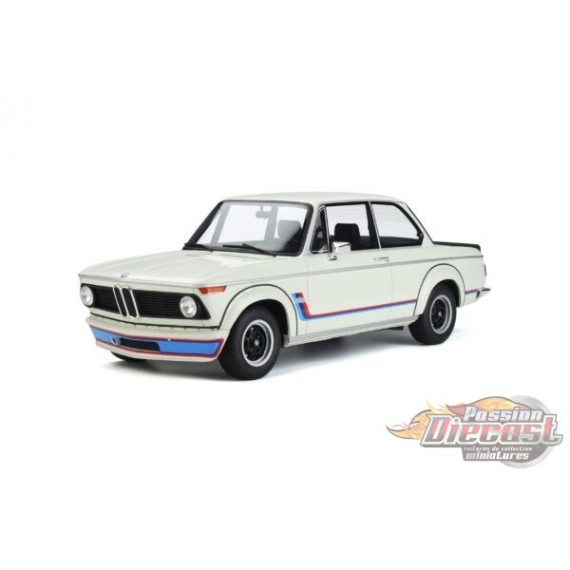 BMW 2002 Turbo 1974 White - OTTO  1/12 G077 Passion Diecast 