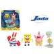 Jada 2.5po Metalfigs - SpongeBob SquarePants 4-Pack - Jada - 35302