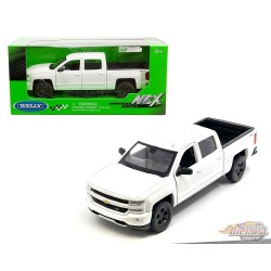 2017 Chevrolet Silverado - Blanc - Welly 1/29 - 24083 WH