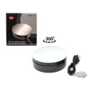 Mini Turntable Rotating Display Stand 4.75" with Mirror Base for 1/64 Scale Model Cars - E12-MR