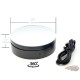 Mini Turntable Rotating Display Stand 4.75" with Mirror Base for 1/64 Scale Model Cars - E12-MR