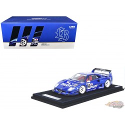 INNO Models - Ferrari F40 Liberty Walk en Bleu Tokyo Auto Salon 2024 - 1/18 - IN18-LBWKF40-TAS24 Passion Diecast