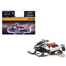 Motoneige Ski-Doo MXZ X-RS en rouge Spartan - Diecast Master 1/32 - 60024