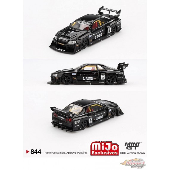 MINI GT 1/64 Nissan LB-ER34 Super Silhouette スカイライン