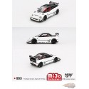 (Preorder) Mazda AZ-1 Liberty Walk LB40 White 2024 Tokyo Auto Salon - Mini GT - 1:64 - MGT00953