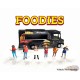 Figures Foodies - 6 Piece metal set - American Diorama - 1/64 - AD-64531 Passion Diecast