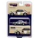CHASE CAR Nissan Skyline 2000 GT-R (KPGC10) Lamley Special Edition - Blanc - Tarmac Works - 1/64 - T64G-043-WH2GR