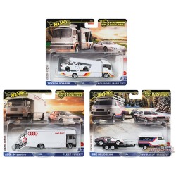 Team Transport Caisse F 2024 Ensemble de 4 - Hot Wheels - 1/64 - FLF56-957F