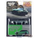 CHASE CAR BMW M3 Competition Touring Isle of Man Green Metallic - Mini GT - 1:64 - MGT00764GR