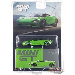 CHASE CAR McLaren 750S Spider Mantis Vert - Mini GT - 1:64 - MGT00783GR Passion Diecast