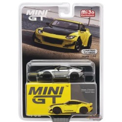 CHASE CAR Nissan Z Pandem Ikazuchi Jaune - Mini GT - 1:64 - MGT00752GR Passion Diecast