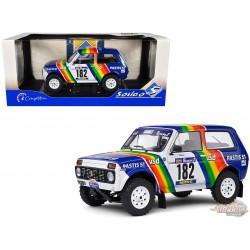 Lada Niva - Paris-Dakar - 1984 - No.182 Jabouille/Sardou - Solido - 1/18 - S1807305 - Passion Diecast 