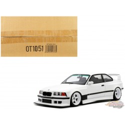 BMW E36 KHYZYL SALEEM ALPINE WHITE 300 2022 1/18 OT1051