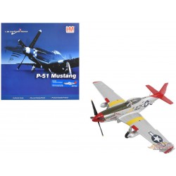 (Preorder) North American P-51D / USAAF 361st FG, 375th FS, 44-13926, RAF Bottisham, UK 1944 / Hobby Master 1:48 HA7753