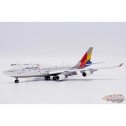 Asiana Boeing 747-400 "Last Flight" / HL7428 /  JC Wings  1:400 / XX40221