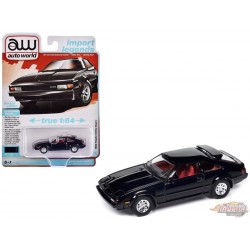 Toyota Celica Supra 1983 en noir brillant - Auto World - 1/64 - AWSP166 A